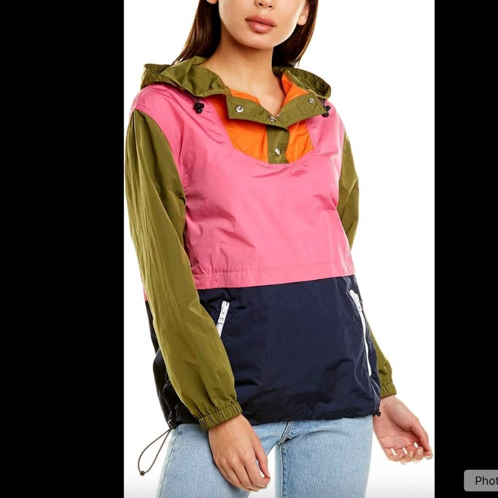 J.Crew Esper Color-Block Windbreaker – XS – Like New